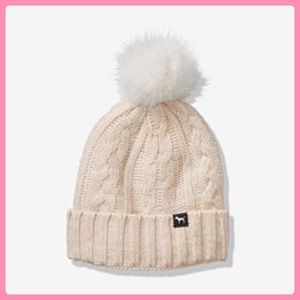 New PINK Victoria’s Secret Sherpa Beanie